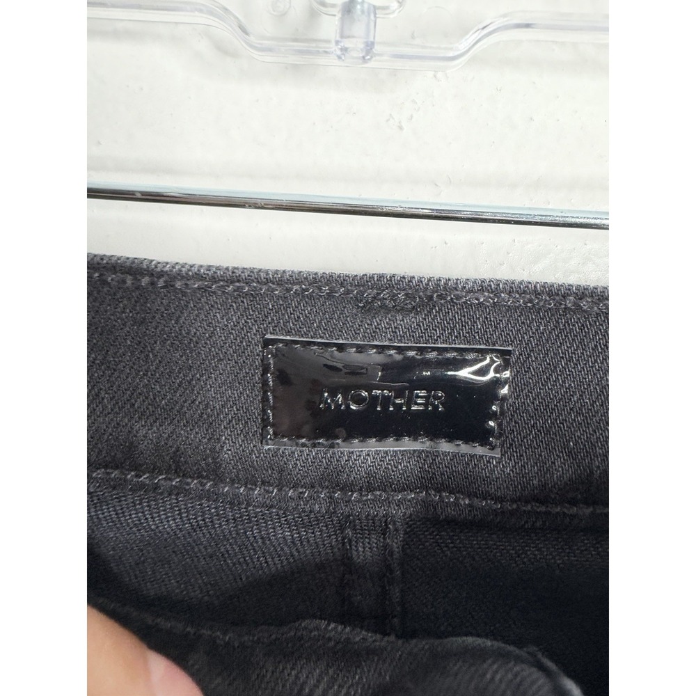 Mother Denim The Hustler Roller Sneak Not Today Satan Wide Leg Size 33 - Picture 5 of 12